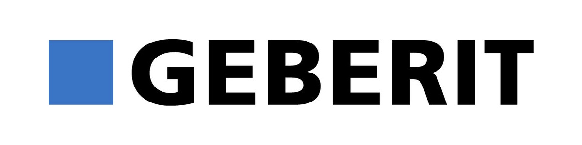 Logo marki Geberit - Szwajcarskiego lidera technologii sanitarnej